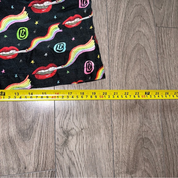 Olympia Le-Tan Early Pearl Skirt Dutchies Size FR 36 100% Linen EU 36 Rainbow - Picture 11 of 13